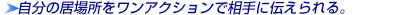 ̋ꏊANVőɓ`B